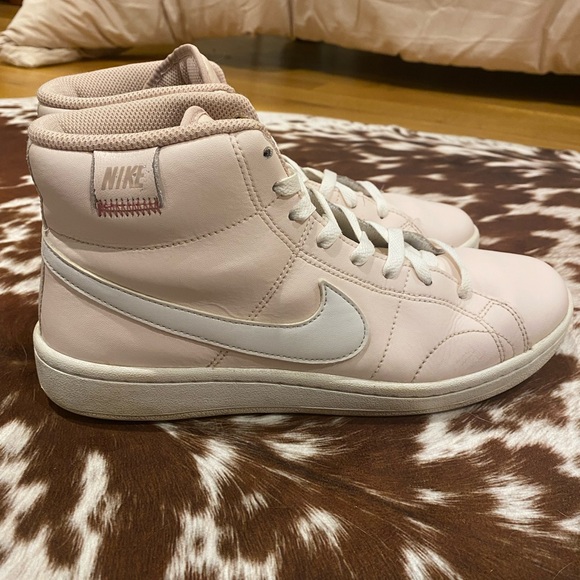 Nike Court Royale 2 Mid Blush Pink Women's High-Top Sneakers - Picture 3 of 5